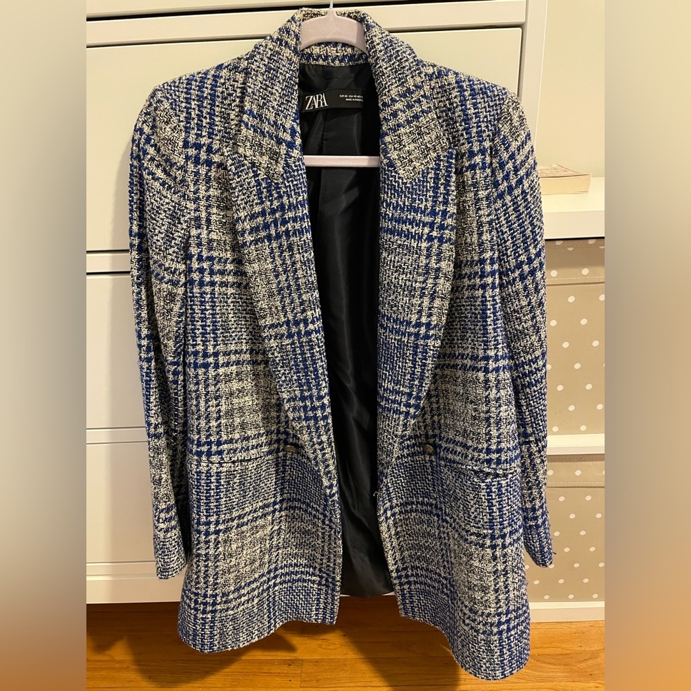 Zara tweed blazer